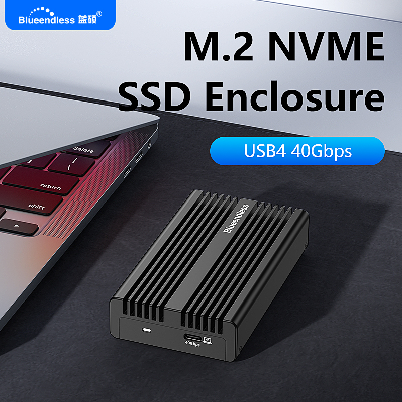 Usb4 40Gbps External Ssd 8Tb - Blueendless 40Gbps NVMe SSDエンクロージャ USB4.0 PCIe3.0x4